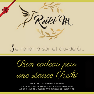 Bon cadeau Reiki'M accompagnement deuil